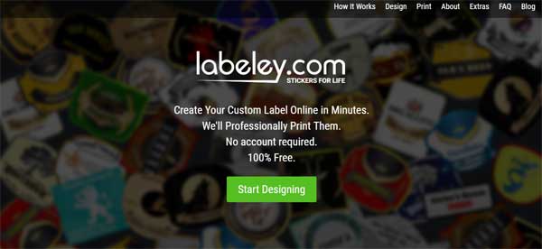 Labeley-home-page
